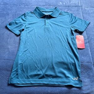 NWT Teal Polo Shirt-size 8
